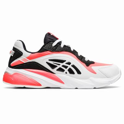 Férfi Asics Gel-Miqrum Utcai Cipő AS8397405 Fekete/Narancssárga Piros